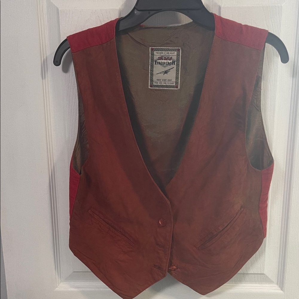 Women’s Burnt/Orange Red Vest